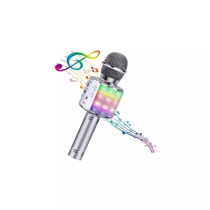 Picture of Bemi M85 Karaoke Kids & Adult Fun Effect Microphone with Speakers & Recod Micro SD USB Bluetooth