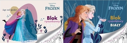 Attēls no Beniamin Blok rysunkowy A4/20K biay Frozen