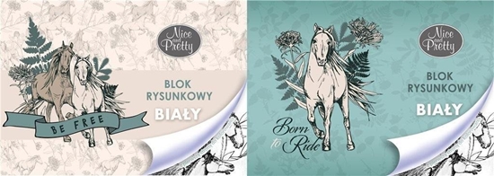 Picture of Beniamin Blok rysunkowy A4/20K biay Nice&Pretty