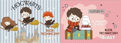 Picture of Beniamin Blok techniczny A4/10K biay Harry Potter