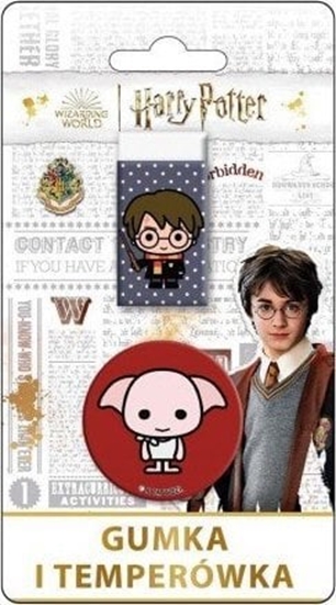 Picture of Beniamin Gumka + temperówka Harry Potter