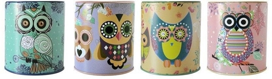 Picture of Beniamin Skarbonka metalowa Sowa