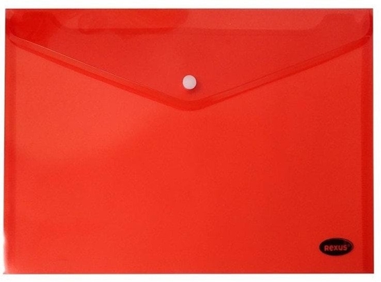 Picture of Beniamin Teczka kopertowa na zatrzask A5 PCV czerwona