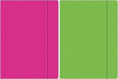 Attēls no Beniamin Teczka z gumk A4 Fluo mix wzorów