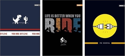 Picture of Beniamin Zeszyt A4/60K kratka Man Vibe (5szt)