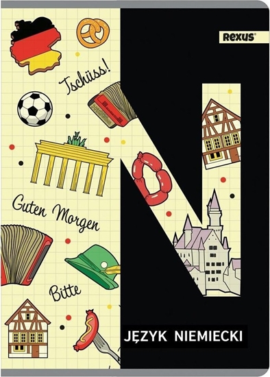 Picture of Beniamin Zeszyt A5/60K kratka Niemiecki (5szt)