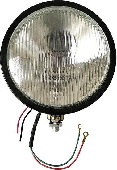 Изображение Berger & Schröter 50135 Forlygter Glødepære, Halogen H4 foran (L x B x H) 160 x 145 x 120 mm Sort