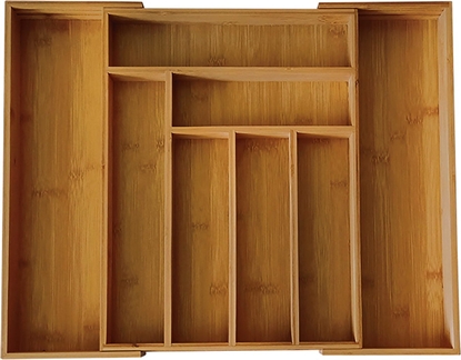 Picture of BERRETTI Wkad do szuflady organizer na sztuce bambus regulowany 31-52cm