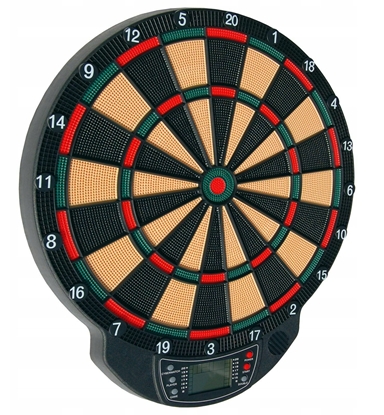 Picture of Best Sporting Elektroniczna tarcza do gry w rzutki BRISTOL na baterie dla max 8 graczy Wywietlacz LED efekty dwikowe BEST Sporting 862086