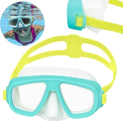 Picture of Bestway Maska Okulary do pywania i snurkowania ZIELONE 22011