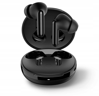 Attēls no Bezprzewodowe suchawki dokanaowe Spigen SA2400 ANC In-ear Earphone Black