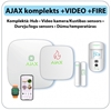 Изображение Bezvadu GSM / Ethernet apsardzes komplekts ar VIDEO NOVĒROŠANU un UGUNSDROŠĪBU :: Balts