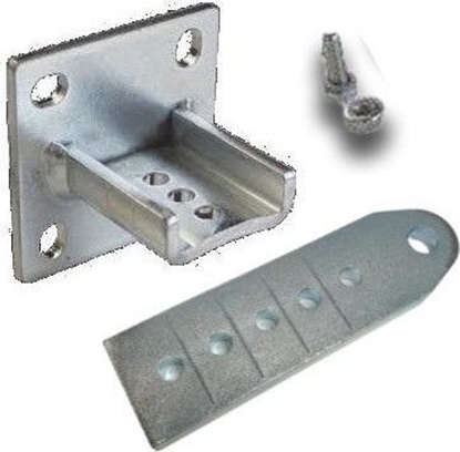 Attēls no BFT BFT SFR B COMPLETE - regulowany uchwyt (przykrcany) na supek na 1 siownik (N735002 00001)