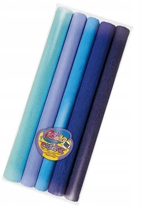 Изображение Bibua mini 25x200cm odcieni niebieskich 5 kolorów