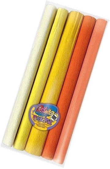 Изображение Bibua mini 25x200cm odcieni ótych 5 kolorów