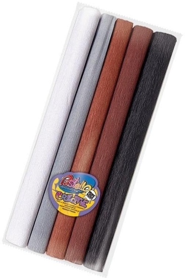 Изображение Bibua mini 25x200cm odcieni ziemi 5 kolorów