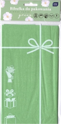 Picture of Bibuka do pakowania 50x70cm 5 arkuszy zielona