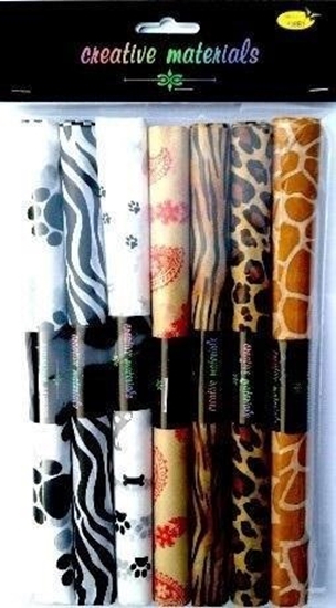 Picture of Bibuki satynowe z nadrukiem 25x37cm 7szt