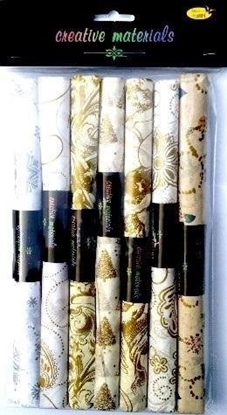 Picture of Bibuki satynowe z nadrukiem 25x37cm 7szt