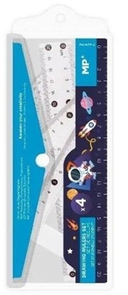 Picture of Bic Zestaw geometryczny Kosmos 4 elementy w etui