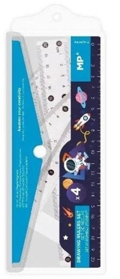 Picture of Bic Zestaw geometryczny Kosmos 4 elementy w etui