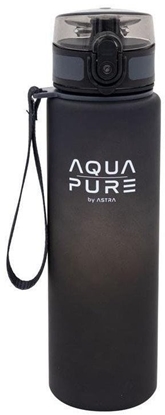 Picture of Bidon Aqua Pure grey/black 600ml ASTRA