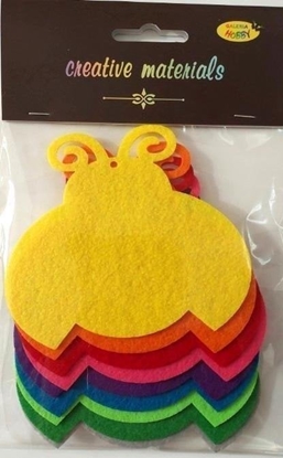 Picture of Biedronki z filcu 10,5x9cm 9szt