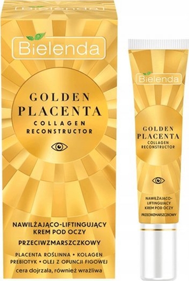 Picture of Bielenda Bielenda Golden Placenta Nawilajco - Liftingujcy Krem pod oczy przeciwzmarszczkowy 15ml