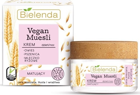 Picture of Bielenda Krem do twarzy Vegan Muesli matujcy 50ml