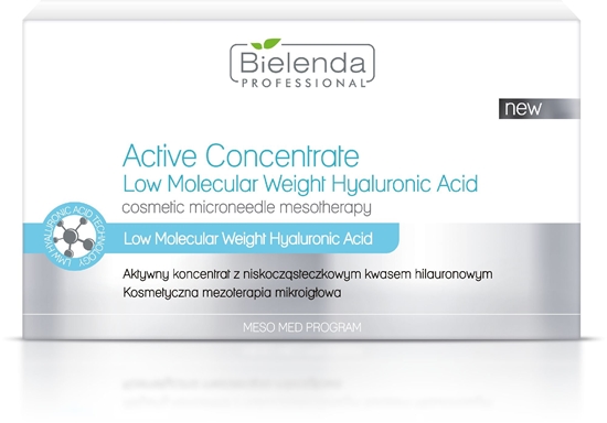 Picture of Bielenda Professional Active Concentrate Low Molecular Weight Hyaluronic Acid - aktywny koncentrat z niskoczsteczkowym kwasem hialuronowym 10x3ml