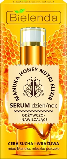 Изображение Bielenda Serum do twarzy Manuka Honey Nutri Elixir odywczo-nawilajce 30g