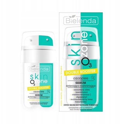 Изображение Bielenda Skin O3 Zone Double booster ozonowe serum dotleniajco-rozwietlajce 15ml