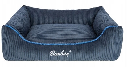 Изображение BIMBAY KANAPA SZTRUKS + SZNUR NR.2        NIEBIESKA 80x65