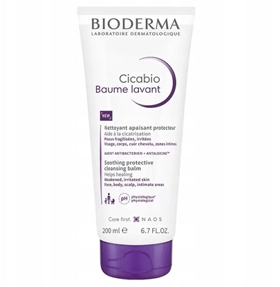 Picture of BIODERMA_Cicabio Baume Lavant balsam do mycia 200ml