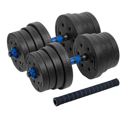 Picture of Bitumena regulējamas hanteles ar savienotāju 2x15kg REBEL ACTIVE