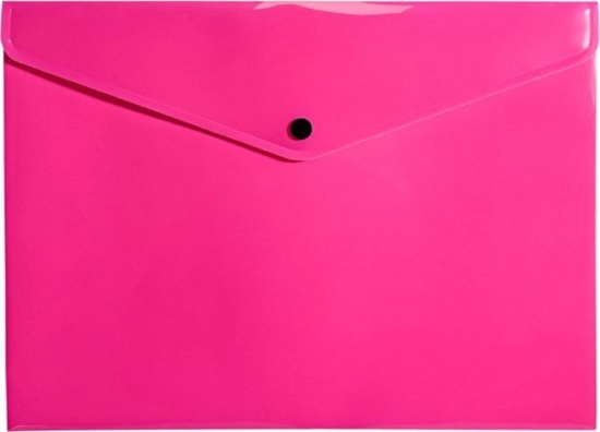 Изображение Biurfol Teczka kopertowa koperta na zatrzask A4 PP neon