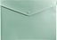 Изображение Biurfol Teczka kopertowa koperta na zatrzask A4 PP zielona soft touch BIURFOL