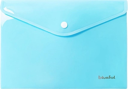 Attēls no Biurfol Teczka kopertowa koperta na zatrzask A5 PP pastel