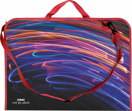 Изображение Biurfol Teczka na rysunki rysunkowa A3 z paskiem rczk plastikowa PP Lights