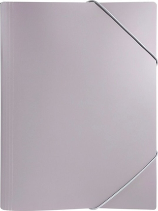 Attēls no Biurfol Teczka rysunkowa z gumk A4 plastikowa PP soft touch róowa BIURFOL