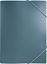 Picture of Biurfol Teczka rysunkowa z gumk A4 plastikowa PP soft touch szara BIURFOL
