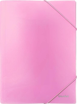 Attēls no Biurfol Teczka rysunkowa z gumk A4 z folii PP pastel