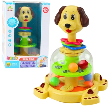 Picture of Bk Karuzelka Interaktywna Dla Malucha Piesek Kolorowe Pieczki