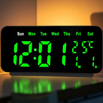 Picture of Blackmoon VST-912 alarm clock with temperature
