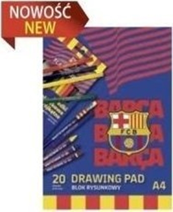 Picture of Blok rysunkowy A4/20K FC BARCELONA (10szt)