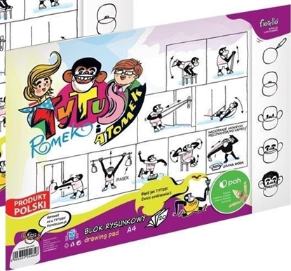 Picture of Blok rysunkowy A4/20K Tytus FIORELLO