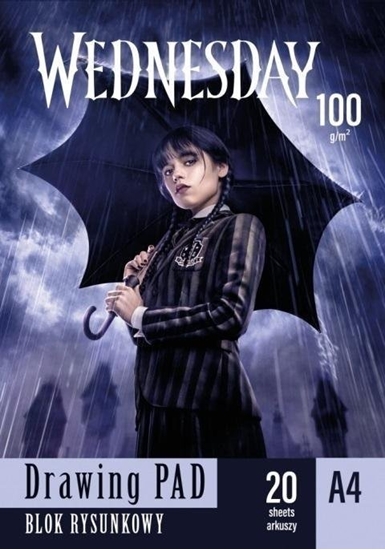 Picture of Blok rysunkowy A4/20K Wednesday (10szt) ASTRA