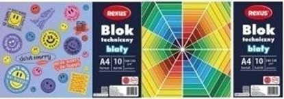 Picture of Blok techniczny A4/10K biay