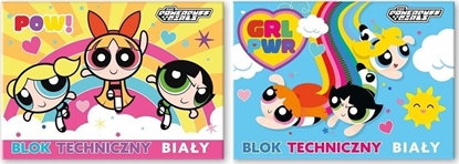 Picture of Blok techniczny A4/10K biay Atomówki