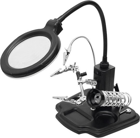 Picture of Blow 2292# Uchwyt trzecia rka lupa lampka + zestaw